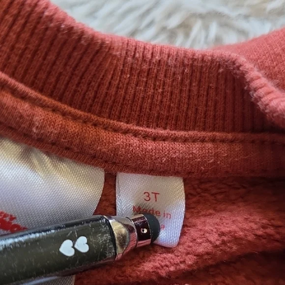 Mickey Mouse Kids Sweatshirt - Rust - Picture 3 of 5